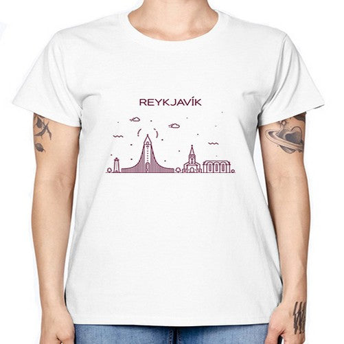 Reykjavik 1716# - cities -  Missy T-Shirt