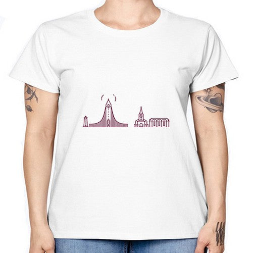 Reykjavik 1717# - cities -  Missy T-Shirt