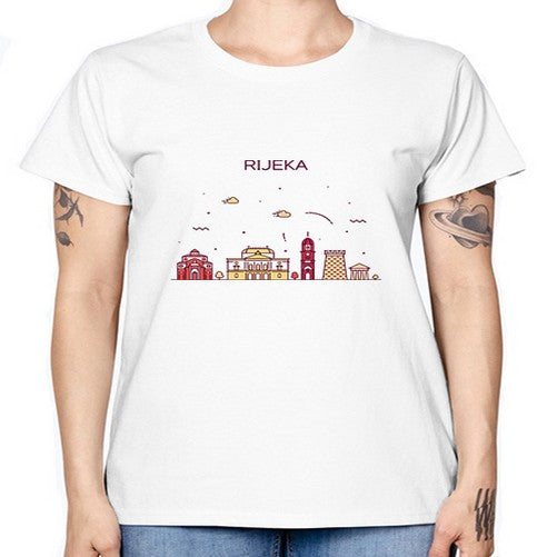 Rijeka 1732# - cities -  Missy T-Shirt
