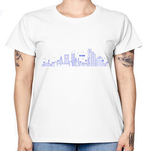 Riyadh 1743# - cities -  Missy T-Shirt