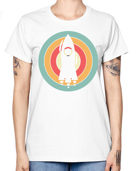 Rocket Scientist 150# - general science -  Missy T-Shirt