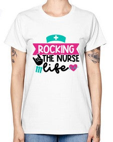 Rocking The Nurse Life Style Style 1360# - nurse -  Missy T-Shirt