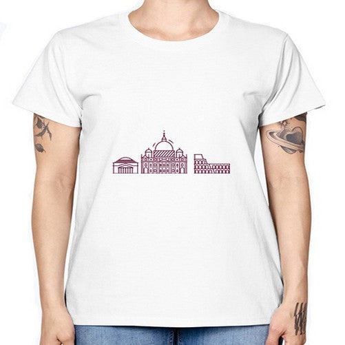 Rome 1749# - cities -  Missy T-Shirt