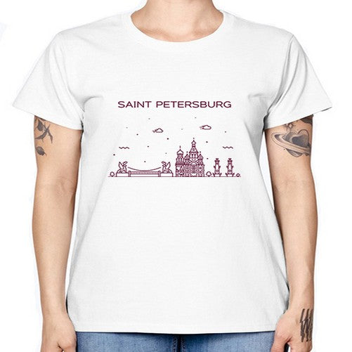 SaintPetersburg 1768# - cities -  Missy T-Shirt