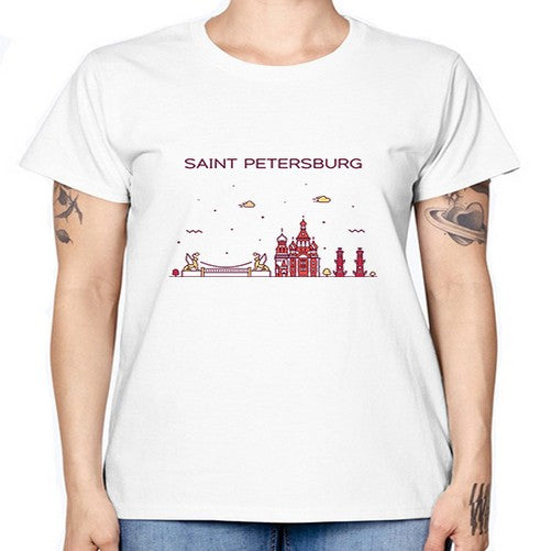 SaintPetersburg 1770# - cities -  Missy T-Shirt