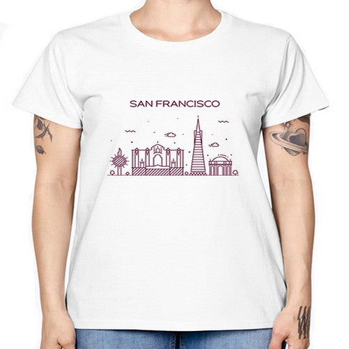 SanFrancisco 1788# - cities -  Missy T-Shirt
