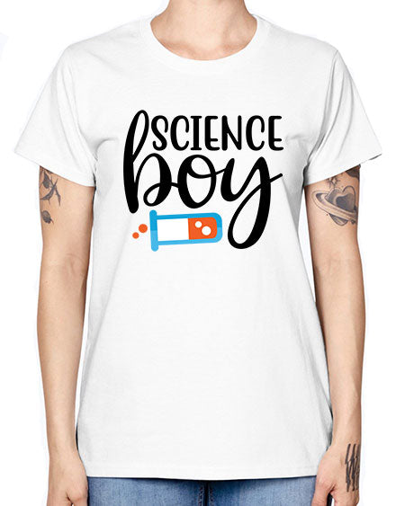 Science Boy 139# - general science -  Missy T-Shirt