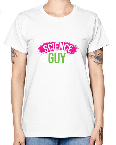 Science Guy 113# - general science -  Missy T-Shirt