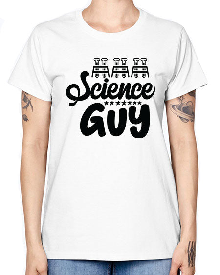 Science Guy 117# - general science -  Missy T-Shirt