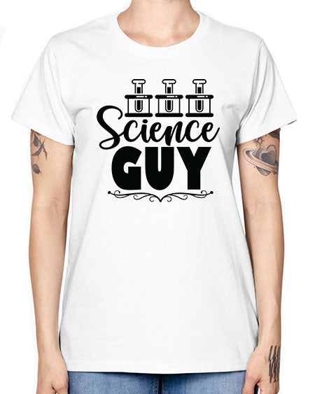 Science Guy 118# - general science -  Missy T-Shirt