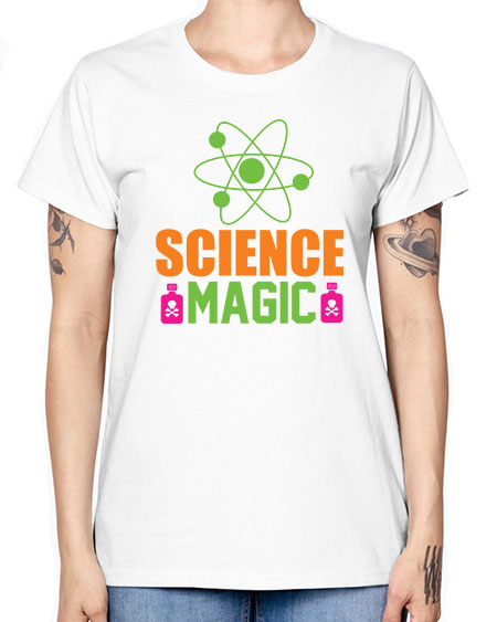 Science Magic 68# - general science -  Missy T-Shirt