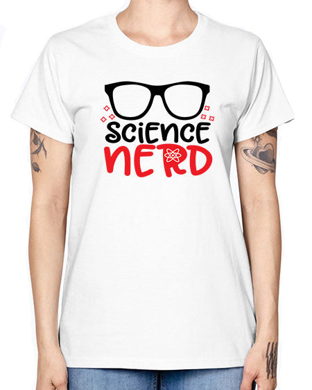 Science nerd 57# - general science -  Missy T-Shirt