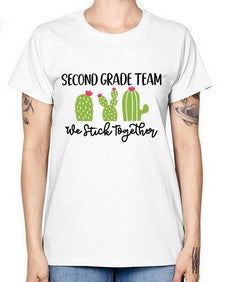 Second Grade Team 836# - second grade -  Missy T-Shirt