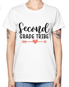 Second Grade Tribe 837# - second grade -  Missy T-Shirt