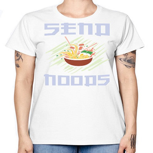 Send Noods Japanese Noodles Bowl Anime 282# - anime -  Missy T-Shirt