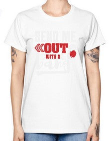 Send me outwith a bang 44# - video games -  Missy T-Shirt