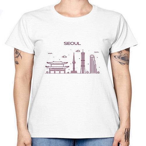 Seoul 1813# - cities -  Missy T-Shirt