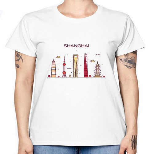 Shanghai 1827# - cities -  Missy T-Shirt