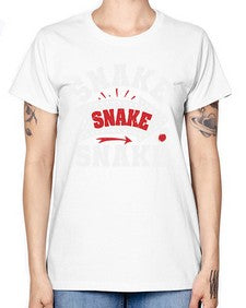 Snake Snake SNAKE 45# - video games -  Missy T-Shirt