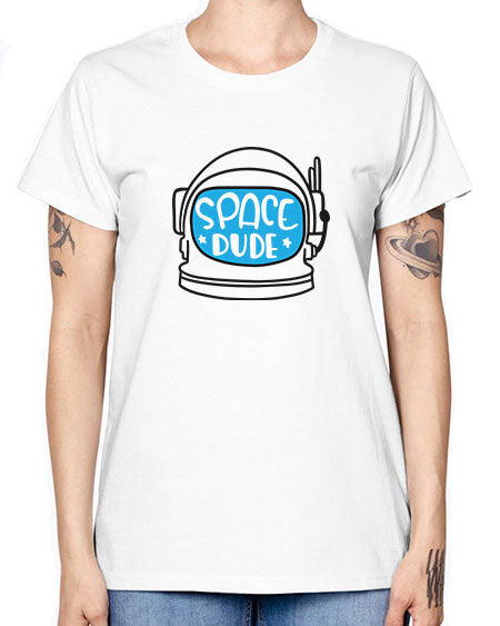 Spacedude 12# - space -  Missy T-Shirt