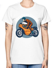 Speedway racing 64# - motorcycle -  Missy T-Shirt
