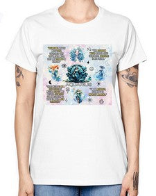 Straight Aquarius 468# - aquarius -  Missy T-Shirt