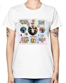 Straight Aries 469# - aries -  Missy T-Shirt