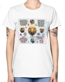 Straight Leo 473# - leo -  Missy T-Shirt