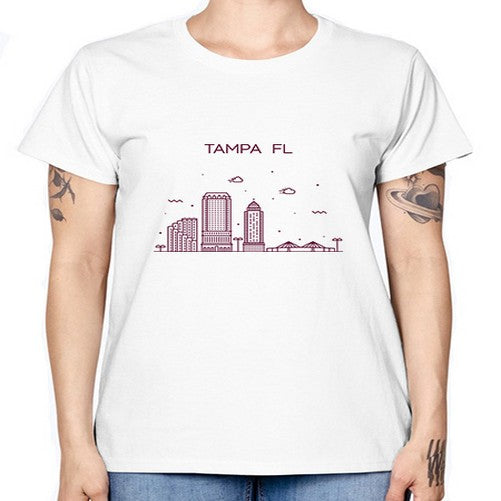 TampaFL 1944# - cities -  Missy T-Shirt