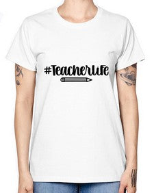 Teacher Life Style 1454# - teacher -  Missy T-Shirt