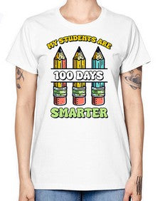 Teacher My Students Are one hundred 922# - one hundred days -  Missy T-Shirt