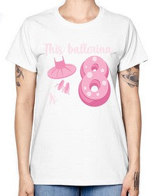 Th birthday ballet dancer ballerina 46# - ballet -  Missy T-Shirt