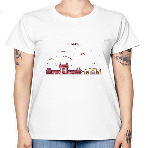 Thane 1980# - cities -  Missy T-Shirt