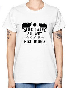 The Cats Style 118# - cats -  Missy T-Shirt