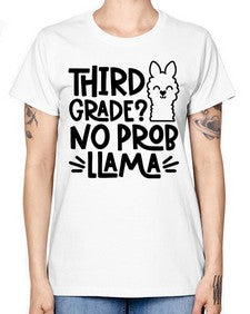 Third Grade No Prob 971# - third grade -  Missy T-Shirt