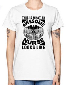 This is what an Style 1549# - nurse -  Missy T-Shirt