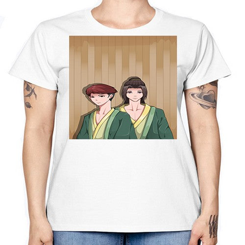 Two man in a hot spring 18# - anime -  Missy T-Shirt