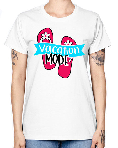 Vacation Mode Style 8# - summer -  Missy T-Shirt