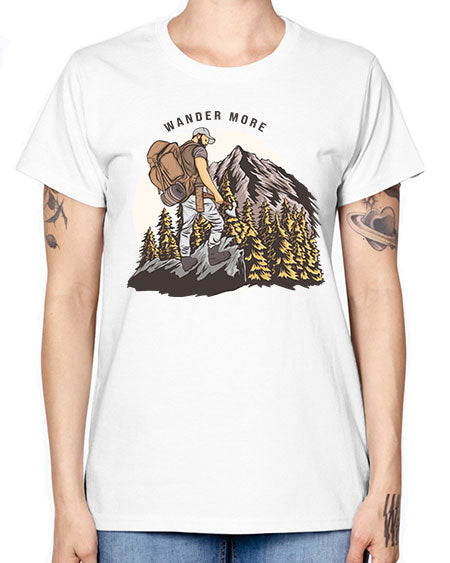 Wander More 3# - nature -  Missy T-Shirt