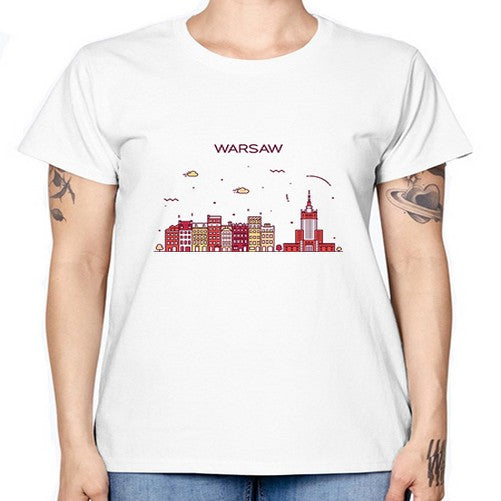 Warsaw 2098# - cities -  Missy T-Shirt