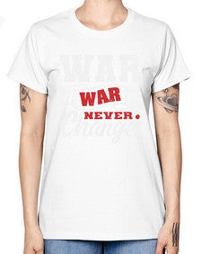 Warwar never changes 54# - video games -  Missy T-Shirt