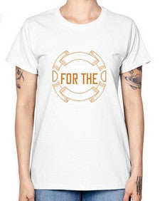 Watch out for the idiot behind me 86# - car -  Missy T-Shirt