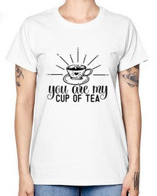 You Are My Cup Of Tea 1265# - funny -  Missy T-Shirt
