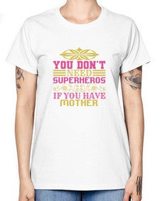 You dont need 270# - cartoon super hero -  Missy T-Shirt