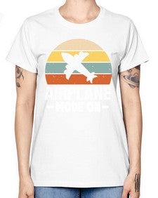 airplane mode on  4# - airplane -  Missy T-Shirt