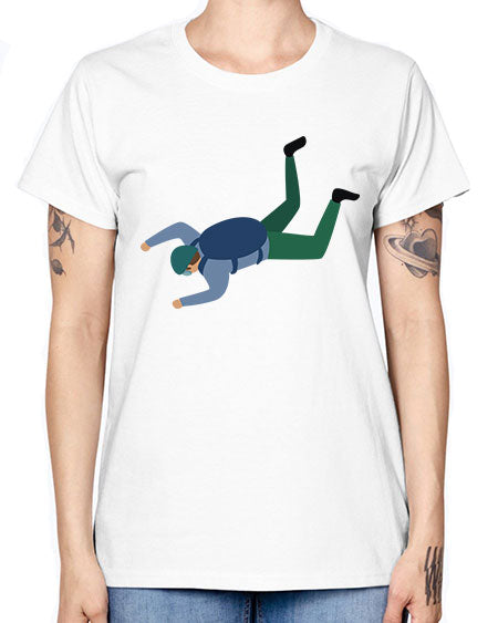 all in one 01# - parachute -  Missy T-Shirt