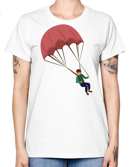 all in one 07# - parachute -  Missy T-Shirt