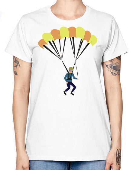 all in one 08# - parachute -  Missy T-Shirt