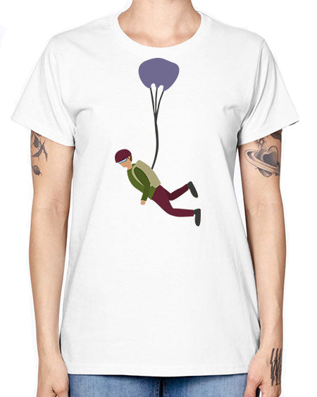 all in one 09# - parachute -  Missy T-Shirt