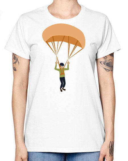 all in one 13# - parachute -  Missy T-Shirt